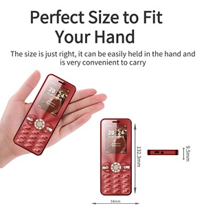 Telefono OEM per Anziani 2.4" 2G GSM Dual-SIM Radio FM Batteria 1800mAh Fotocamera Type-C Innovativo <span class=keywords><strong>e</strong></span> Ultra-sottile Tasti Grandi Torcia - Product Image 6