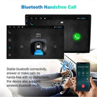9 Zoll IPS QLED Touchscreen TS7 Android 2 Din Autoradio CarPlay Android Auto GPS Navigation Multimedia Player Stereo