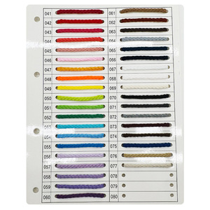 Cordon tressé épais 4/5 mm à huit brins coloré pour bricolage, tapisseries, accessoires <span class=keywords><strong>de</strong></span> reliure et cordons <span class=keywords><strong>de</strong></span> serrage - Product Image 4