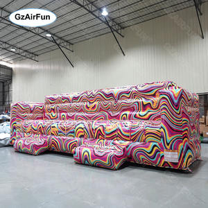 Canapé gonflable de fête grand événement personnalisé en usine - Product Image 1