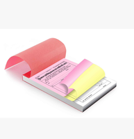 Carnet de factures autocopiantes A4 A5 personnalisé avec conception gratuite, pages triplicées, format 5,25 x 8,25 pouces, impression de carnets de reçus