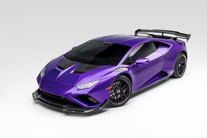 ชุดแต่งคาร์บอนไฟเบอร์สำหรับ Huracan EVO รุ่นใหม่ พร้อมลิ้นหน้าสไตล์ VOS และอุปกรณ์เสริมอื่นๆ - Product Image 6