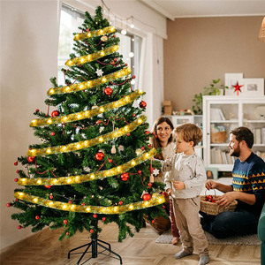 Luzes de Fada em Fita BESTER com Borboletas, Caixa de Presente, Luzes de Cordão de Cobre de Camada Dupla de Seda, 3m, Controle Remoto, Alimentadas por Bateria - Product Image 5