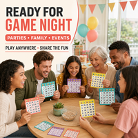 Produit populaire Vente en gros Ensemble personnalisé de haute qualité avec impression personnalisée pour enfants Obturateur à gratter Cartes de bingo en papier