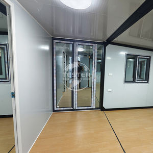 Conteneur personnalisé de 20 pieds 40 maison conteneur extensible en acier de deux chambres à coucher maison conteneur portable converti - Product Image 3