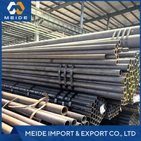 Tubería de Acero al Carbono sin Costura ASTM A179 A192 MTC, Prueba Hidrostática, Tubo Personalizado OD WT