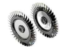 Roda Turbin Rc Cnc Machining Part Shaft Engine Baja Tahan Karat Pelton Roda Turbin Presisi Tinggi