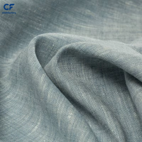 Tela Popelina 100% Lino Orgánico Ecológico y Transpirable para Vestidos Casuales, Textiles para el Hogar, Ropa de Cama y Cojines