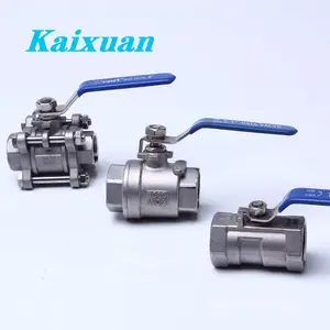 Chinese manufacture supply customized precise all kinds of manual stainless steel ball valve 1/4"- 4" 1000wog or 2000wog