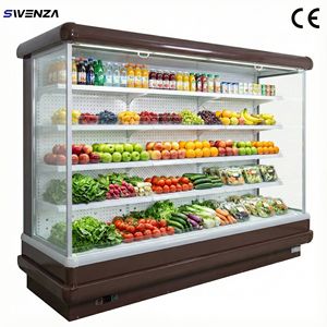 Exhibidor Vertical Refrigerado Abierto para Supermercado, Económico y de Múltiples Niveles - Product Image 1