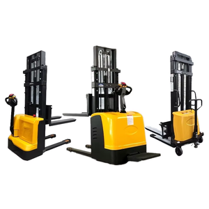 Kondisi Baru 2Ton semi-elektrik Forklift <span class=keywords><strong>Stacker</strong></span> 2m sistem hidrolik penuh stasiun berjalan mengemudi alat pengangkat isi ulang - Product Image 2