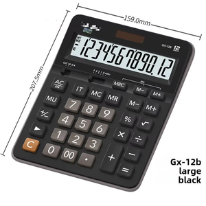 Calculadora <span class=keywords><strong>de</strong></span> Escritorio Multifuncional <span class=keywords><strong>de</strong></span> 12 Dígitos, Calculadora Financiera <span class=keywords><strong>de</strong></span> Oficina con Doble Alimentación Solar, Logotipo Personalizado al por Mayor - Product Image 6