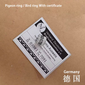Hoge Kwaliteit <span class=keywords><strong>2025</strong></span> Fci Race Duif Club Ring Direct-Verkoop Custom Duiven Ringen Vogel Rfid Race Duiven Ringen - Product Image 4