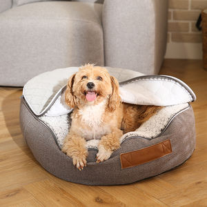 Cubierta extraíble de diseño de fabricante, cama reemplazable de doble cara fría y autocalentable para perros - Product Image 6