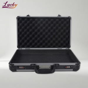 Valise de transport en aluminium avec mousse alvéolée pour outils, étui de protection rigide professionnel avec insert en mousse personnalisé - Product Image 2