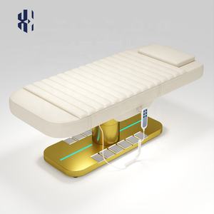 Control de pie de acero inoxidable, cama de masaje de belleza eléctrica de 3 motores con silla, cama facial de Color personalizable - Product Image 6