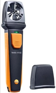 Anemómetro de Vane Compacto Testo 410i con Operación por Smartphone (Velocidad del Aire, Flujo Volumétrico y Temperatura) - Product Image 5