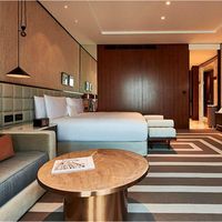 Moontree Ensemble de meubles de chambre à coucher 5 étoiles modernes Moontree Custom Made Hotel Apartment Lobby de luxe en bois Mobilier d'hôtel