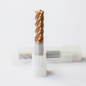 HRC55 <strong>Copper</strong> Color <strong>End</strong> <strong>Mill</strong> Drill Reamer Carbide Taper Tungsten Steel Carbide Chamber Spiral groove Reamer 3mm - Product Image 2