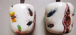 Tượng/Tượng Hình Lê Bí Ngô Ngà Voi Voi Ma Mút Shibayama Ngà Côn Trùng Voi Ma Mút Ngà - Product Image 5