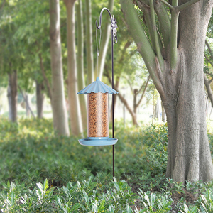 New Factory Custom OEM Outdoor Courtyard Garden Hanging Automatic Plastic <strong>Hummingbird</strong> Seed Food Feeder Wild Bird Feeder - Product Image 4