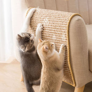 Protection de canapé, tapis en sisal, grands arbres en carton, affiche en carton, maison, autocollants à gratter personnalisés, grattoir pour chat en bambou - Product Image 5