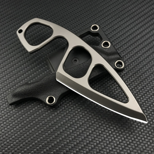 Cuchillo de Bolsillo EDC <span class=keywords><strong>BOKER</strong></span>, Cuchillo Pequeño de Hoja Fija con Mango de Acero 440C y Funda de ABS, Cuchillos Mini Tácticos de Supervivencia para Exteriores - Product Image 5