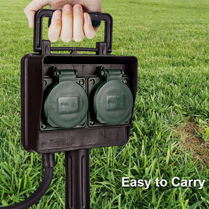 Livolo — <span class=keywords><strong>prise</strong></span> de courant murale à 2 voies, connecteurs de jardin pour barbecue, jardin extérieur 3680W, <span class=keywords><strong>colonne</strong></span> - Product Image 6