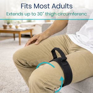 Correa de Soporte para Levantar el Muslo, Personalizable y Portátil, para Recuperación Postoperatoria y Movilidad - Product Image 2