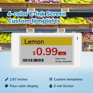MinewTag 2,7'' E-ink Elektronisch Schaplabel (ESL) - ABS Plastic CE/FCC/ROHS Gecertificeerd - Product Image 2
