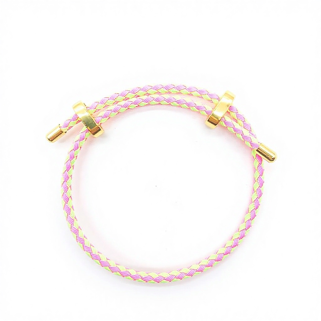 32mm gold buckle wire rope mixed color 5