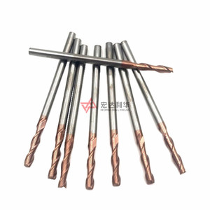 Mata Profil Pemotong <span class=keywords><strong>CNC</strong></span> Dua Suling Karbida, Mata Bor Pemotong Ujung Lurus <span class=keywords><strong>Cnc</strong></span> Pemotong Penggilingan Kayu 3.175Mm 12Mm untuk Kayu - Product Image 5