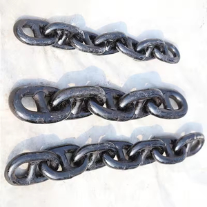 Chaîne d'ancre marine à maillons, grade U1 U2 U3, en acier à faible teneur en carbone, pour amarrage de navires - Product Image 3