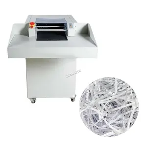 Machine de déchiquetage de papier découpé froissé remplisseur de papier droit Lafite Machine de déchiquetage de papier découpé en croix industrielle