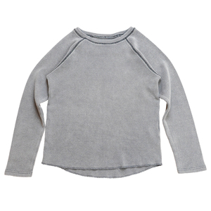 TOPSHOW <span class=keywords><strong>T</strong></span>-<span class=keywords><strong>Shirt</strong></span> da <span class=keywords><strong>Uomo</strong></span> in Cotone a Nido d'Ape con Orlo Grezzo, Maniche Raglan, Maniche Lunghe, Bordi Tagliati, <span class=keywords><strong>T</strong></span>-<span class=keywords><strong>Shirt</strong></span> Neutra all'Ingrosso - Product Image 2