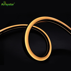 Side uốn cong 12*20 IP67 <span class=keywords><strong>LED</strong></span> Đen Neon dải ánh sáng 12/24V dc2700k/3000K/4000K/6500K 12W Silicone đùn dotless ánh sáng <span class=keywords><strong>strop</strong></span> - Product Image 3