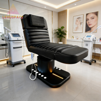 Elektrische Kosmetikliege für Schönheitssalon und Medizinische Anwendungen, Multifunktionale Hebe-Untersuchungsliege für Tattoo und Stickerei, PU-Leder, Modern