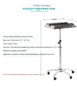 Support de perruque de salon le plus vendu avec plateau réglable pour extensions capillaires et support à outils de coiffure - Product Image 4