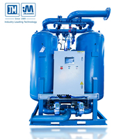 Compresor Industrial de Acero Inoxidable JM 7Bar 55Nm/min con Soplador de Calentamiento, Secador de Adsorción Regenerativo sin Pérdida de Aire y Control PLC