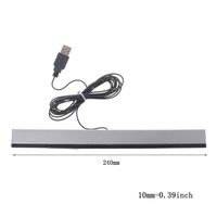 Récepteurs de barre de capteur Wii de remplacement de prise USB filaire de haute qualité Nitendo rayon de Signal IR en plastique à distance pour le jeu