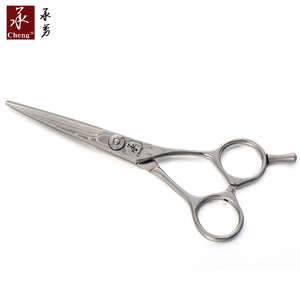 Tijeras de Acero de Damasco YA-55, Tijeras de <span class=keywords><strong>Barbero</strong></span> YONGHE - Product Image 3