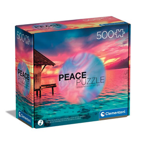 CLEMENTONI PEACE - จิ๊กซอว์ 500 ชิ้น ใช้ชีวิตในปัจจุบัน - Product Image 1