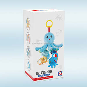 Juguete Sensorial <span class=keywords><strong>para</strong></span> Recién Nacidos, Regalo de Alta Calidad, Entrenamiento de Dedos, Peluche Suave <span class=keywords><strong>para</strong></span> Bebés, Sonajeros de <span class=keywords><strong>Pulpo</strong></span>, Juguetes Colgantes <span class=keywords><strong>para</strong></span> Bebés - Product Image 6