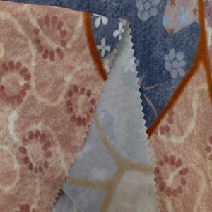 Tissu en mousseline de polyester 100% personnalisé, doux, respirant, impression numérique pour robes de filles, robes d'été pour femmes, chemisiers - Product Image 4