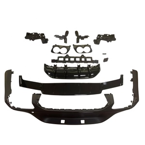 Nuovo Diffusore Posteriore <span class=keywords><strong>Mercedes</strong></span> <span class=keywords><strong>C253</strong></span>/GLC-COUPE 2016-2022 43 AMG con Strisce Nere - Parte di Ricambio - Product Image 1