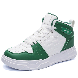 US 15 16 EU 49 50 <span class=keywords><strong>Zapatillas</strong></span> altas de cuero para <span class=keywords><strong>hombre</strong></span> con suela amortiguadora Diseño de comodidad durante todo el día para actividades <span class=keywords><strong>urbanas</strong></span> al aire libre - Product Image 2