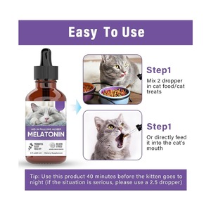 Xuyên biên giới Hot Bán PET an thần Melatonin giọt làm giảm sự lo lắng và thúc đẩy thư giãn PET an thần - Product Image 5