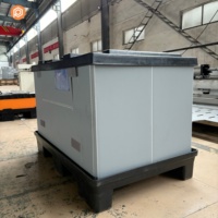 Boîte pliable personnalisée pour la logistique de retour, épaisseur des parois de 10 mm et 12 mm, fenêtres découpées selon un dessin, empilable