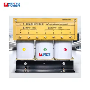 HENTG POWER 三相5KVA <span class=keywords><strong>380V</strong></span>/220V 自動降圧変圧器 小型モーター試験および機器メンテナンス用 - Product Image 4