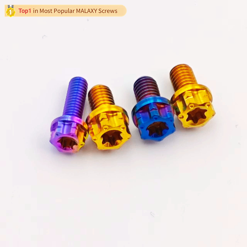 Lightweight Rustproof Fasteners GR5 Titanium Alloy